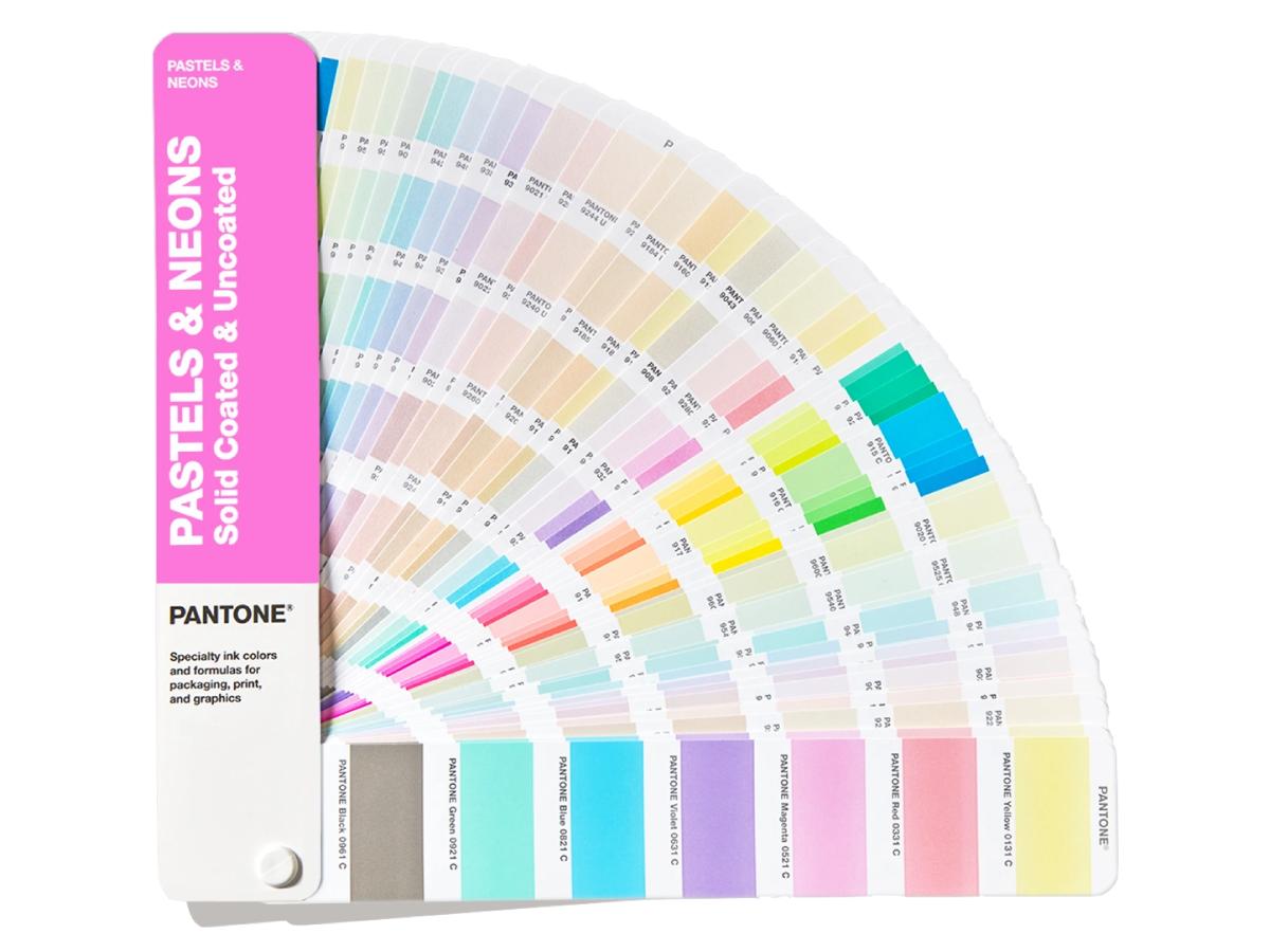 PANTONE PASTELS & NEONS GUIDE COATED & UNCOATED GG1504C 1